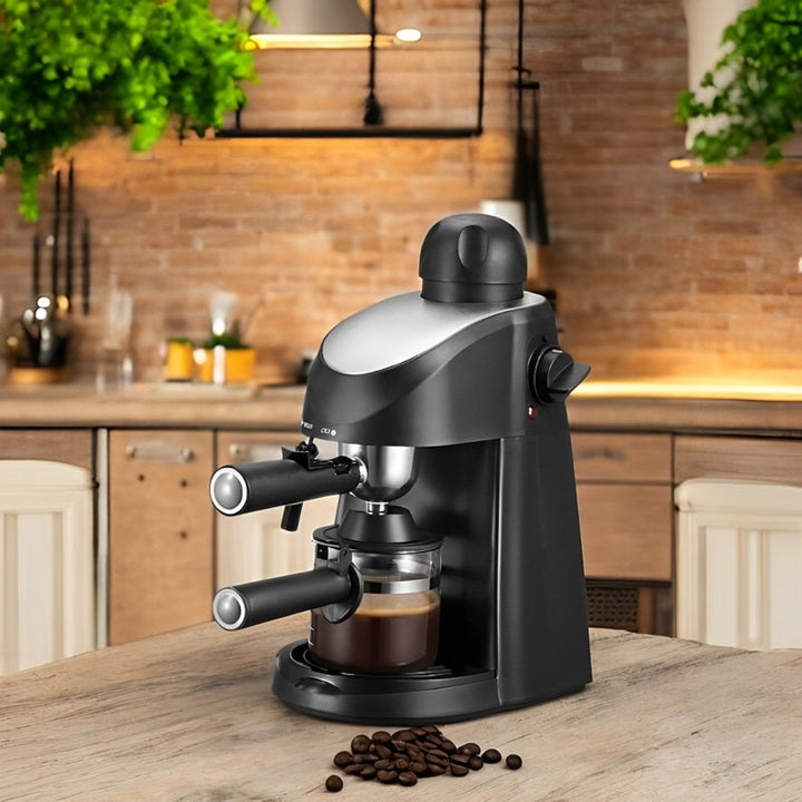 Espresso Machine with Built-In Steam Wand - Lenila