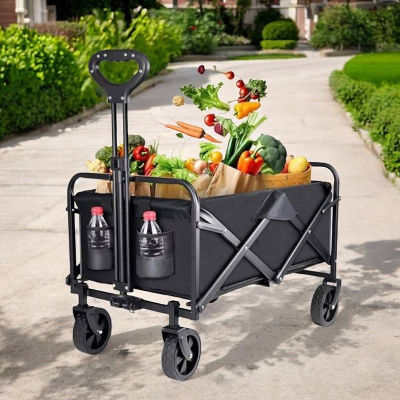 Foldable Wagon with Heavy-Duty All-Terrain Wheels - Lenila