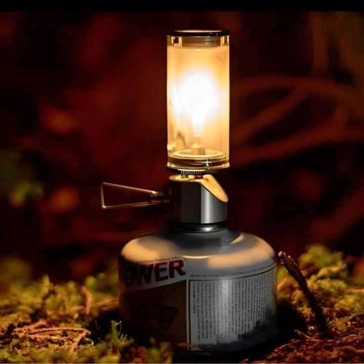 Portable Gas Lamp Adjustable Brightness