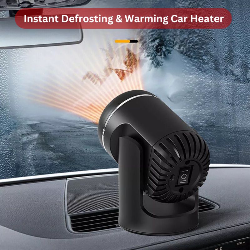 Portable 12V Car Heater with Rotation and Overheat Protection