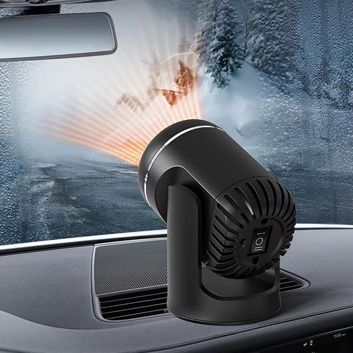 Portable 12V Car Heater with Rotation and Overheat Protection