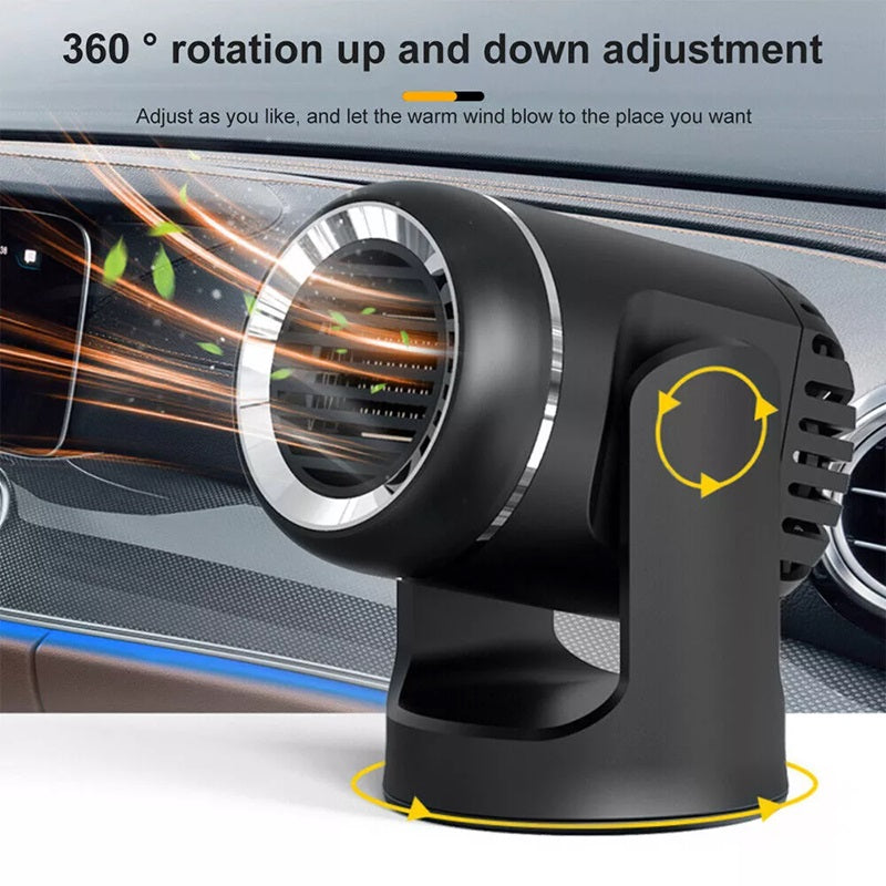 Portable 12V Car Heater with Rotation and Overheat Protection