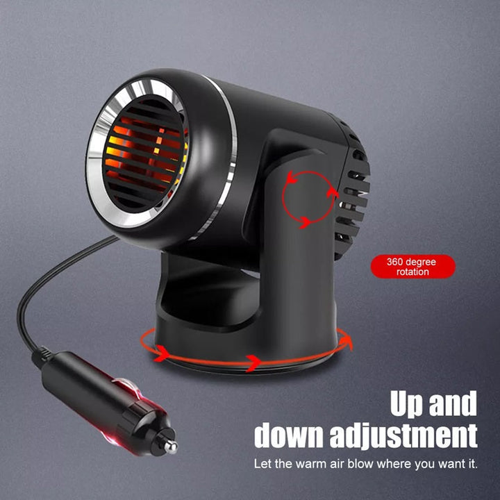 Portable 12V Car Heater with Rotation and Overheat Protection