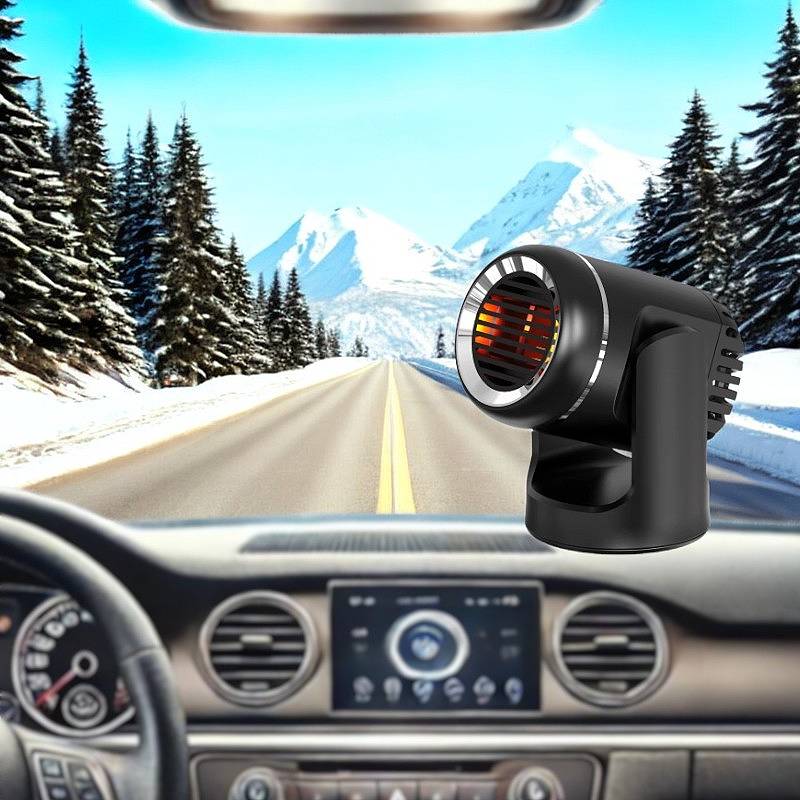 Portable 12V Car Heater with Rotation and Overheat Protection - Lenila