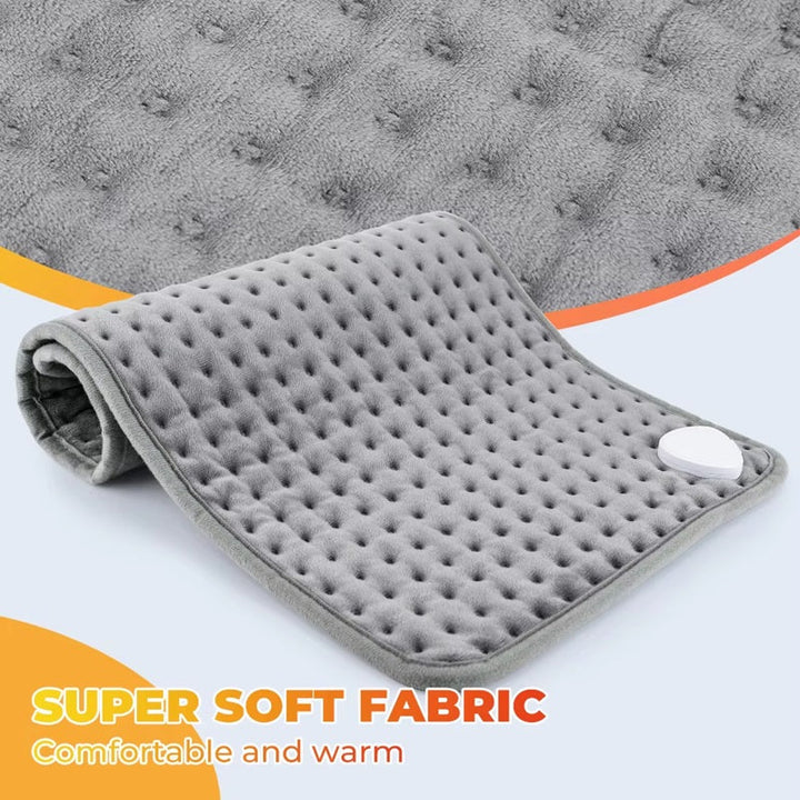 Electric Heating Pad with Timer Adjustable Temperature Control