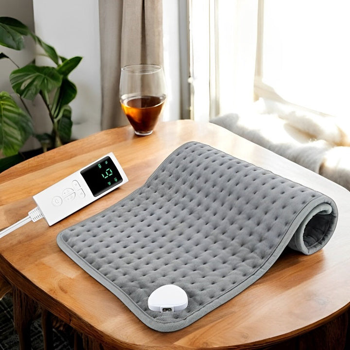 Electric Heating Pad with Timer Adjustable Temperature Control