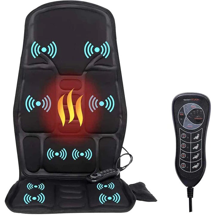 Massage Chair Cushion with Heated Neck Pillow