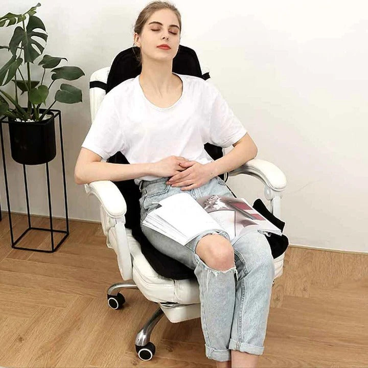Massage Chair Cushion with Heated Neck Pillow