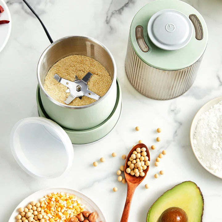 Multifunctional Two-Tier Flour Mill Appliance