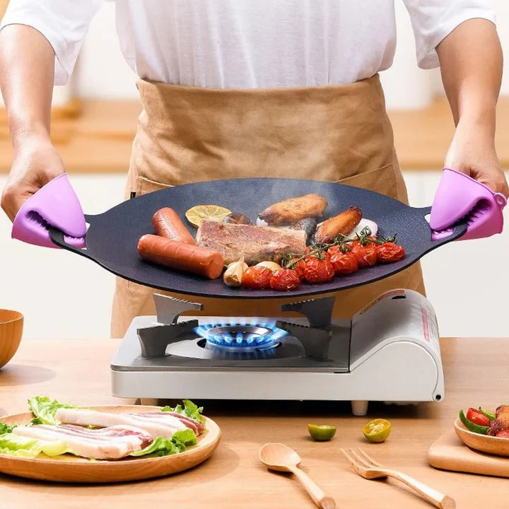 Nonstick Grill Pan with Handle - Lenila