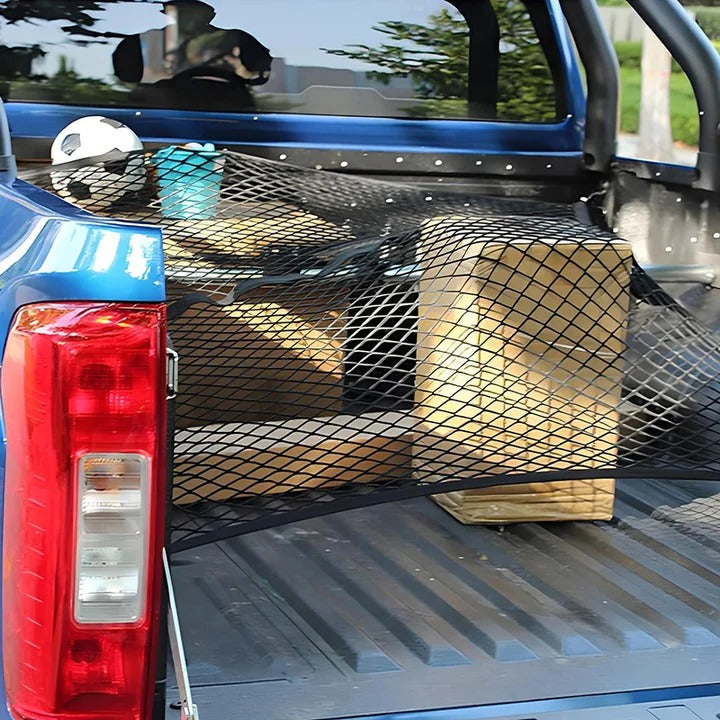 Universal Truck Bed Cargo Net Durable Elastic Mesh - Lenila