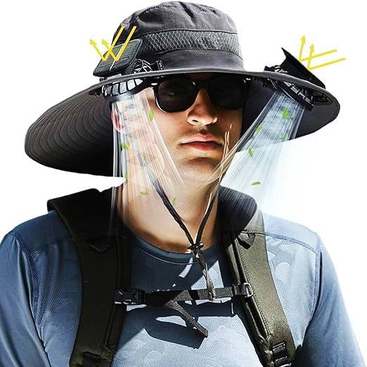 Mens Sun Hat Lightweight Breathable
