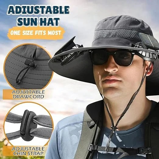 Mens Sun Hat Lightweight Breathable