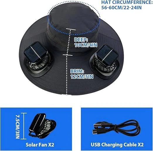 Mens Sun Hat Lightweight Breathable