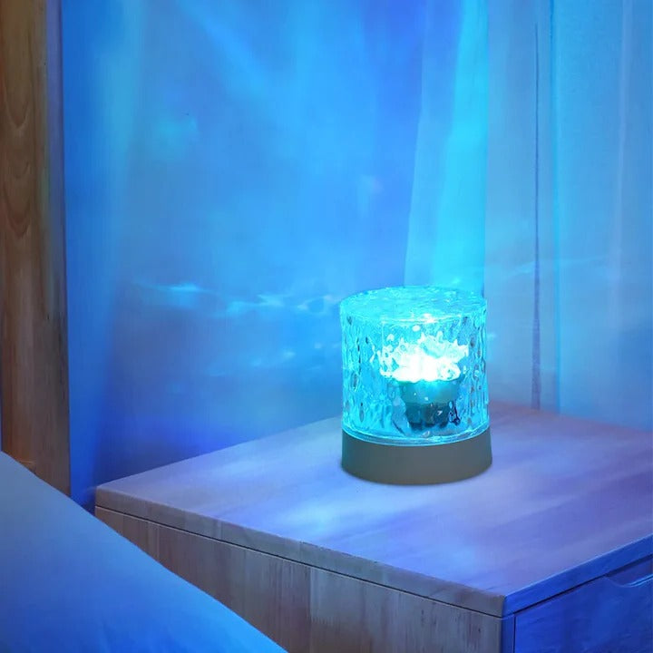 Unisex Night with Crystal Ripple Projection - Lenila
