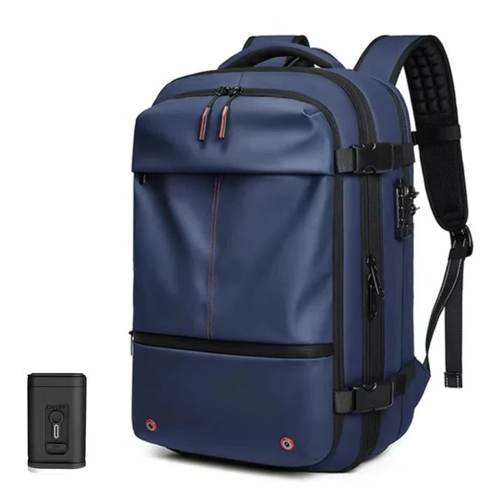 Vacuum Compression Travel Backpack Lightweight Durable
