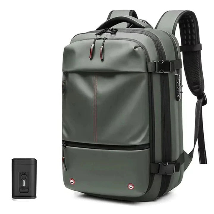 Vacuum Compression Travel Backpack Lightweight Durable