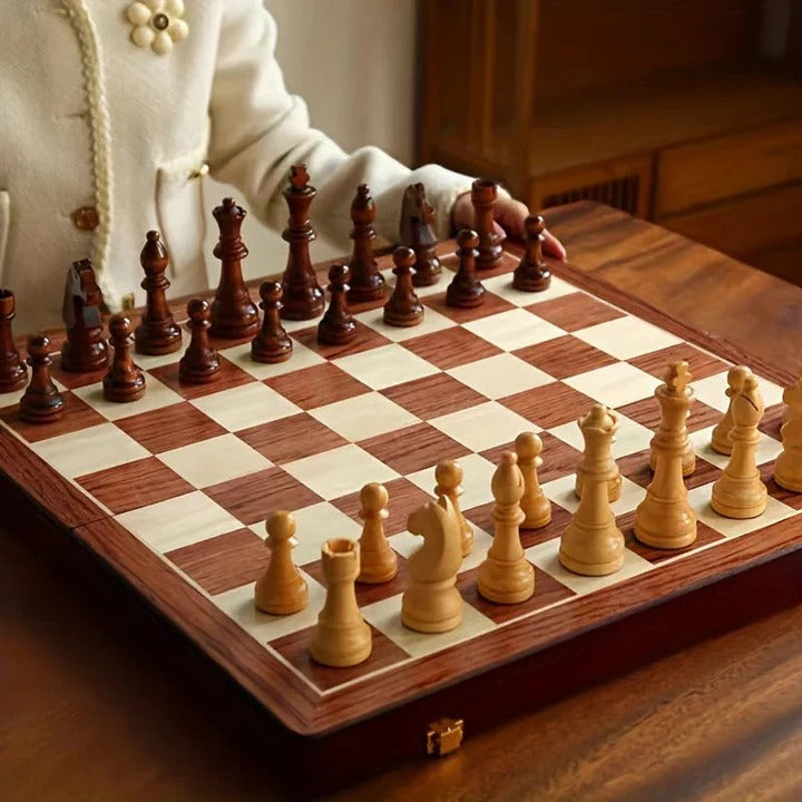 Wooden Chess Set Classic Board Game