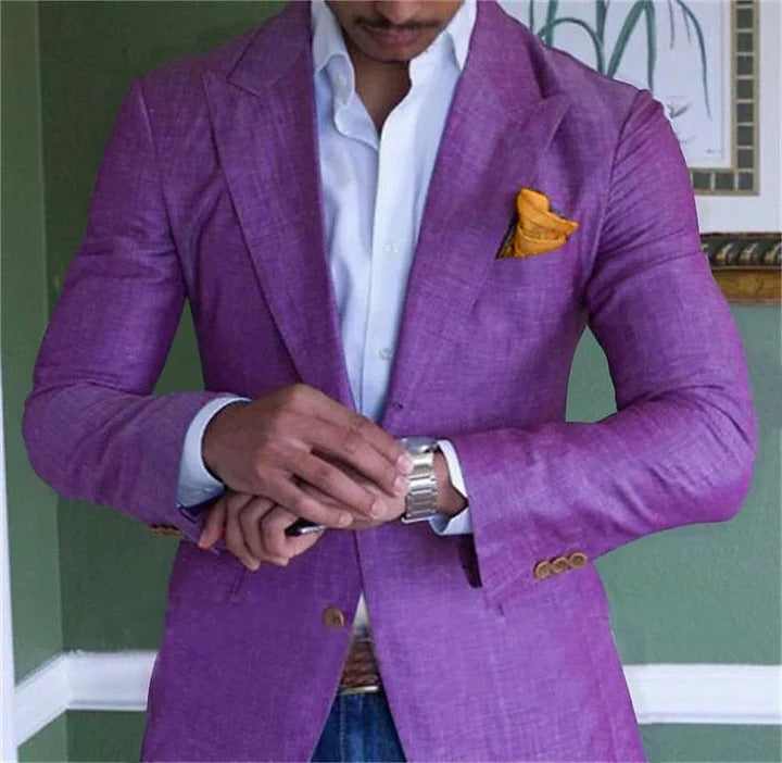 Mens Blazer Jacket Classic Fit Tailored
