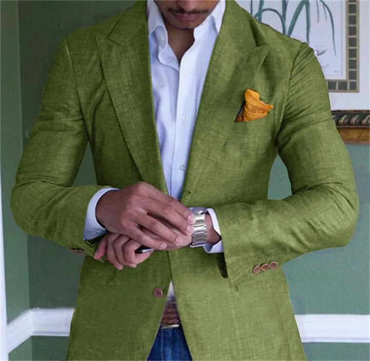 Mens Blazer Jacket Classic Fit Tailored