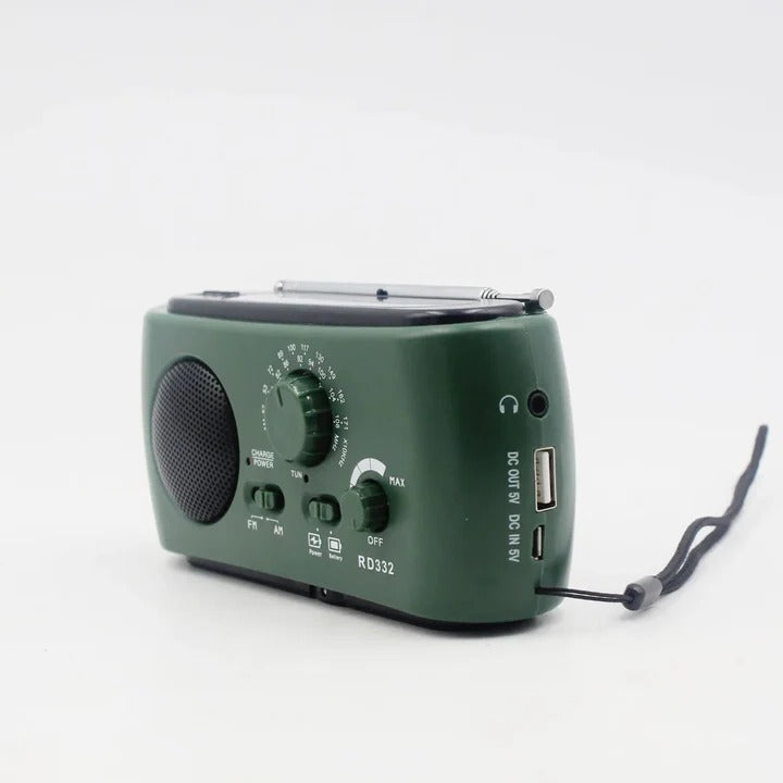 Portable Emergency Radio Compact Lightweight