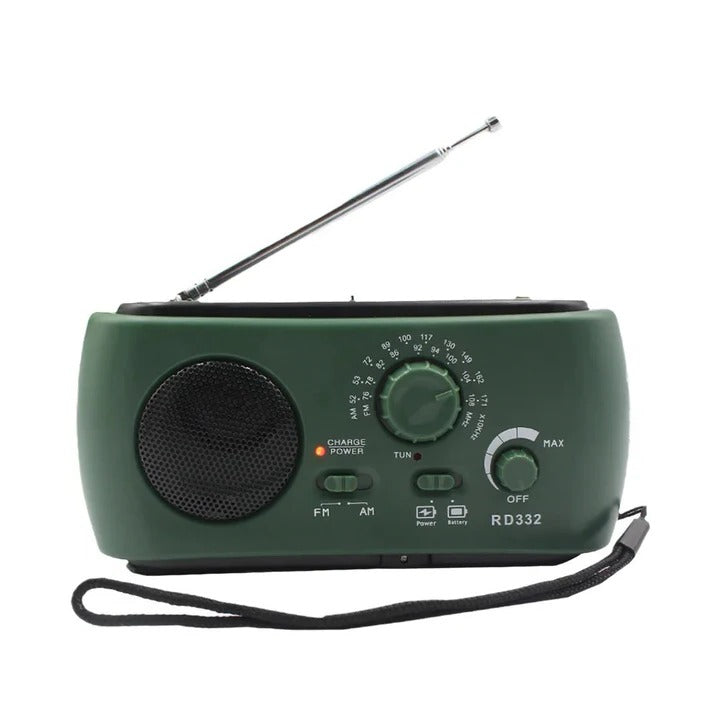 Portable Emergency Radio Compact Lightweight