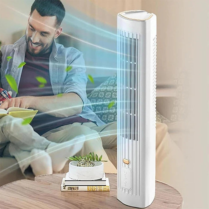 Portable USB Rechargeable Air Conditioner Tower Fan
