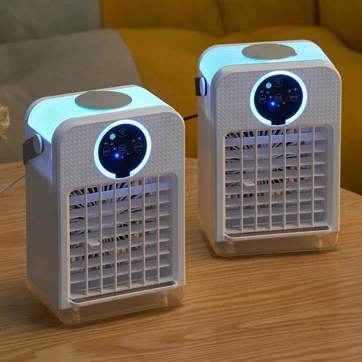 Portable Mini Air Conditioner Touchscreen Mist Cooling - Lenila