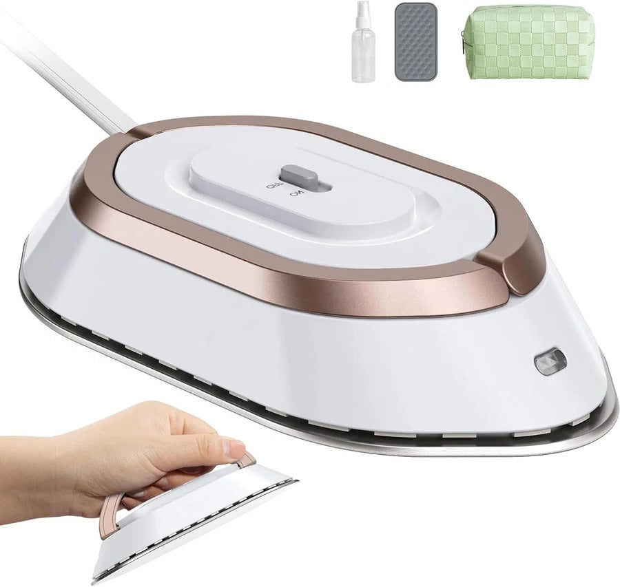 Portable Travel Iron Compact Lightweight Design - Lenila
