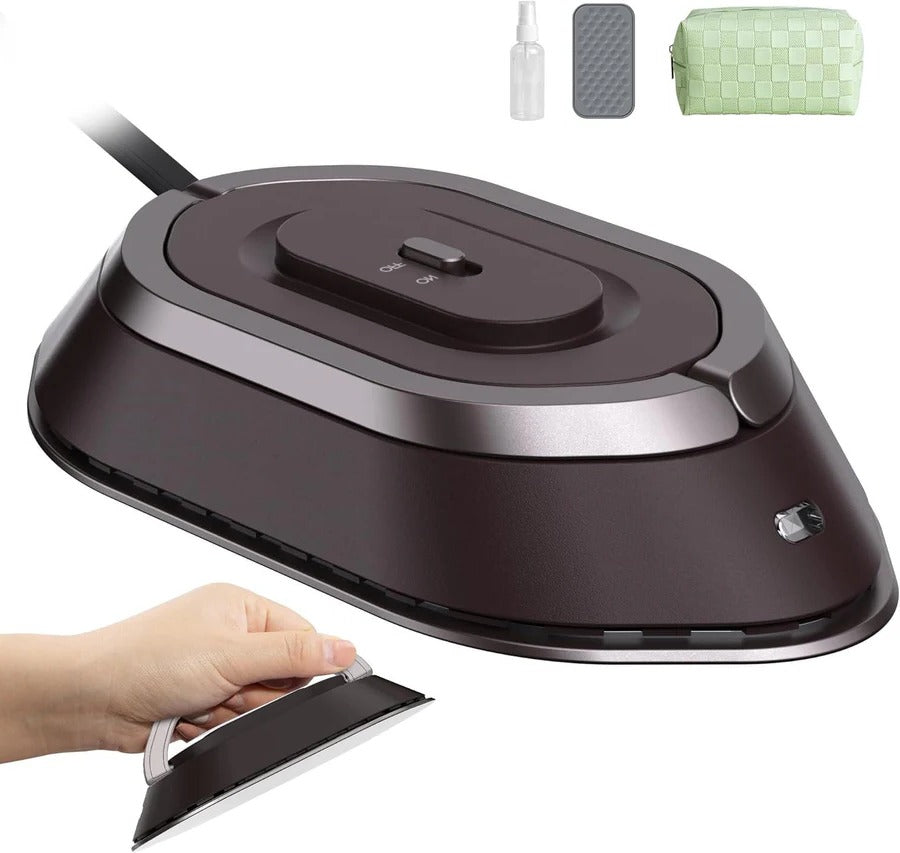 Portable Travel Iron Compact Lightweight Design
