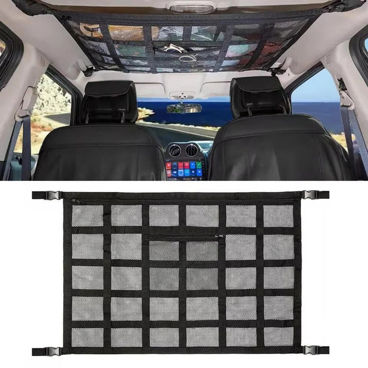 Universal Interior Cargo Net Elastic Mesh Storage