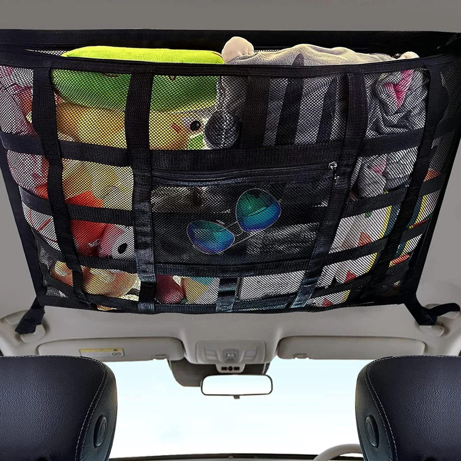 Universal Interior Cargo Net Elastic Mesh Storage