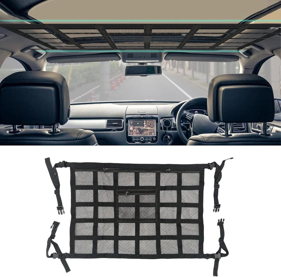Universal Interior Cargo Net Elastic Mesh Storage - Lenila