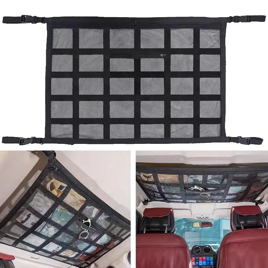 Universal Interior Cargo Net Elastic Mesh Storage