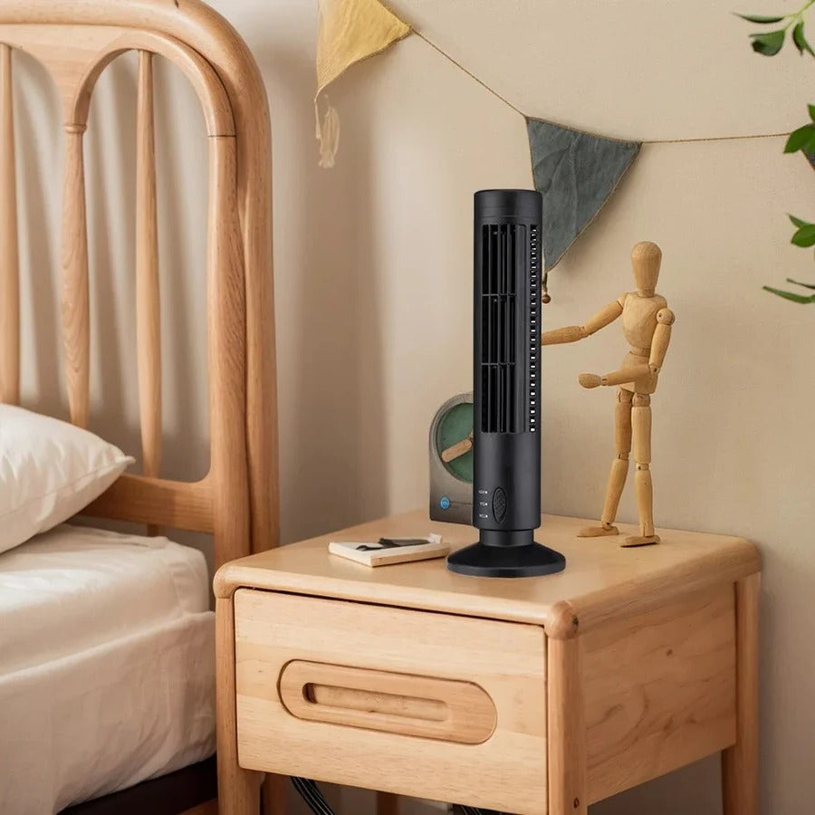 Mini Desktop Air Conditioner USB Powered Bladeless Cooling