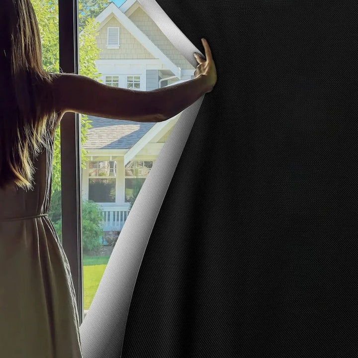 Window Shade Adhesive Blackout Sun Blocking