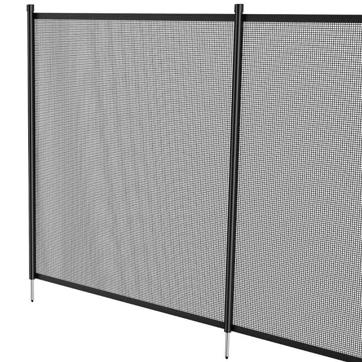 Removable Inground Swimming Pool Safety Fence Durable Mesh