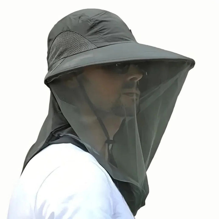Wide Brim Hat Breathable Sun and Mosquito Protection