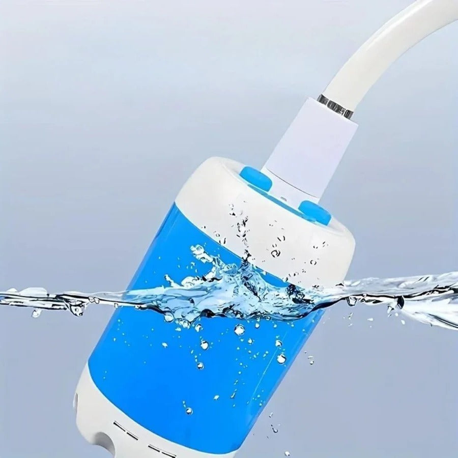 Portable USB Rechargeable Shower Head Water Pump