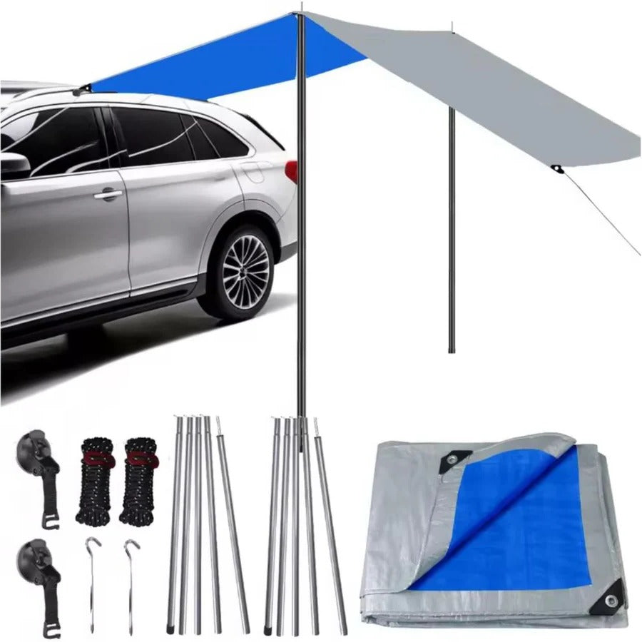 Car Canopy Side Awning Waterproof Pull-Out Kit - Lenila