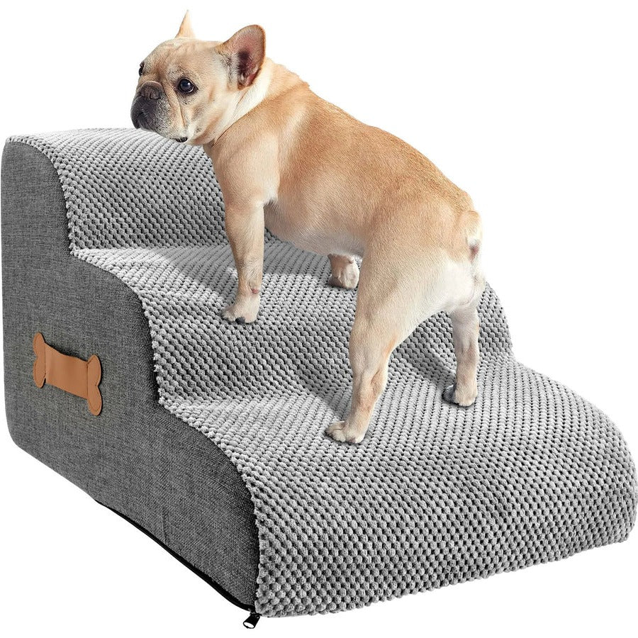 Pet Dog Stairs for Bed Easy Step Design - Lenila