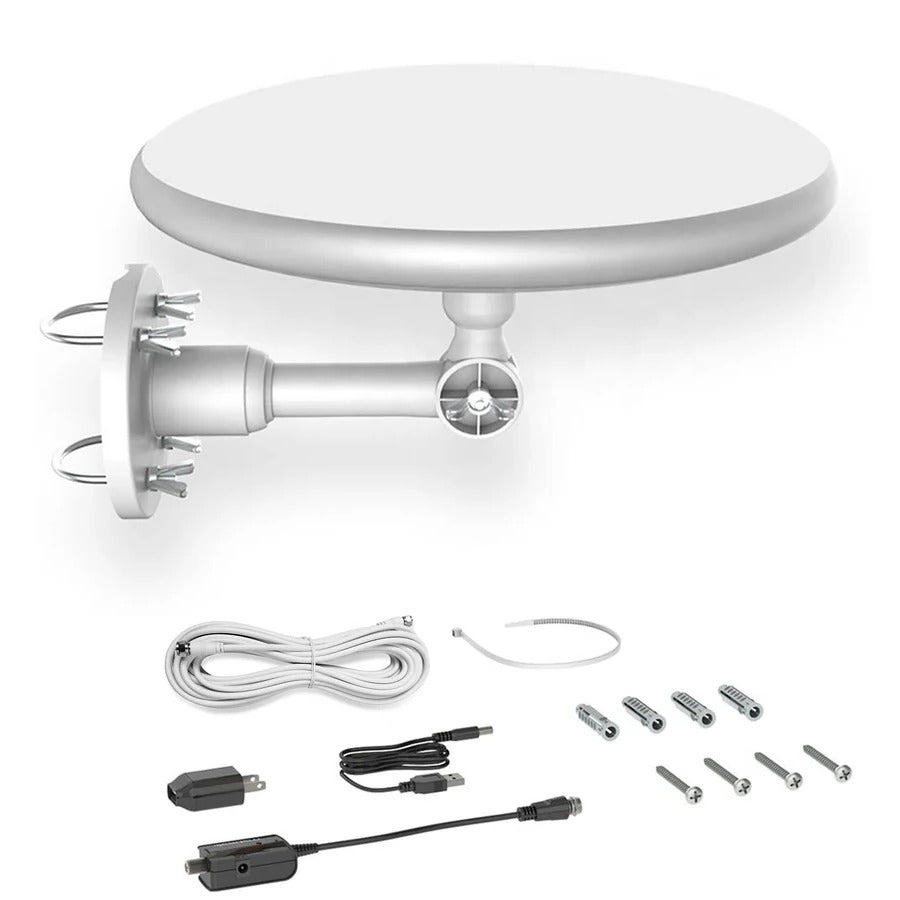 Digital Outdoor TV Antenna Long Range HD Signal Reception - Lenila