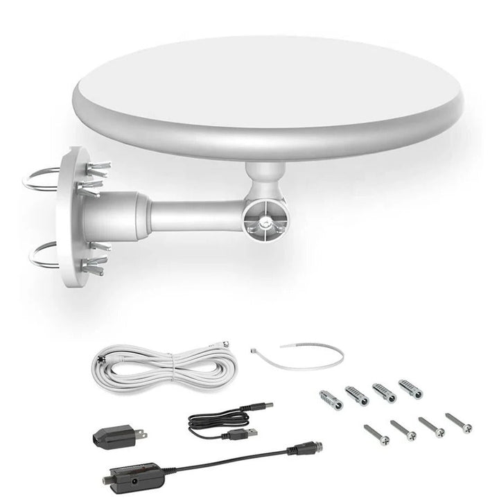 Digital Outdoor TV Antenna Long Range HD Signal Reception - Lenila