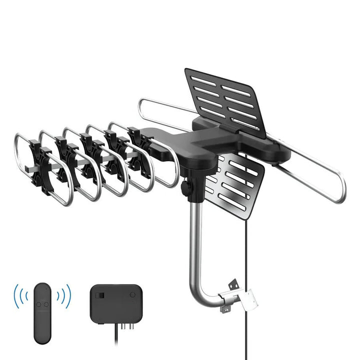 Outdoor TV Antenna HD Motorized Signal Booster