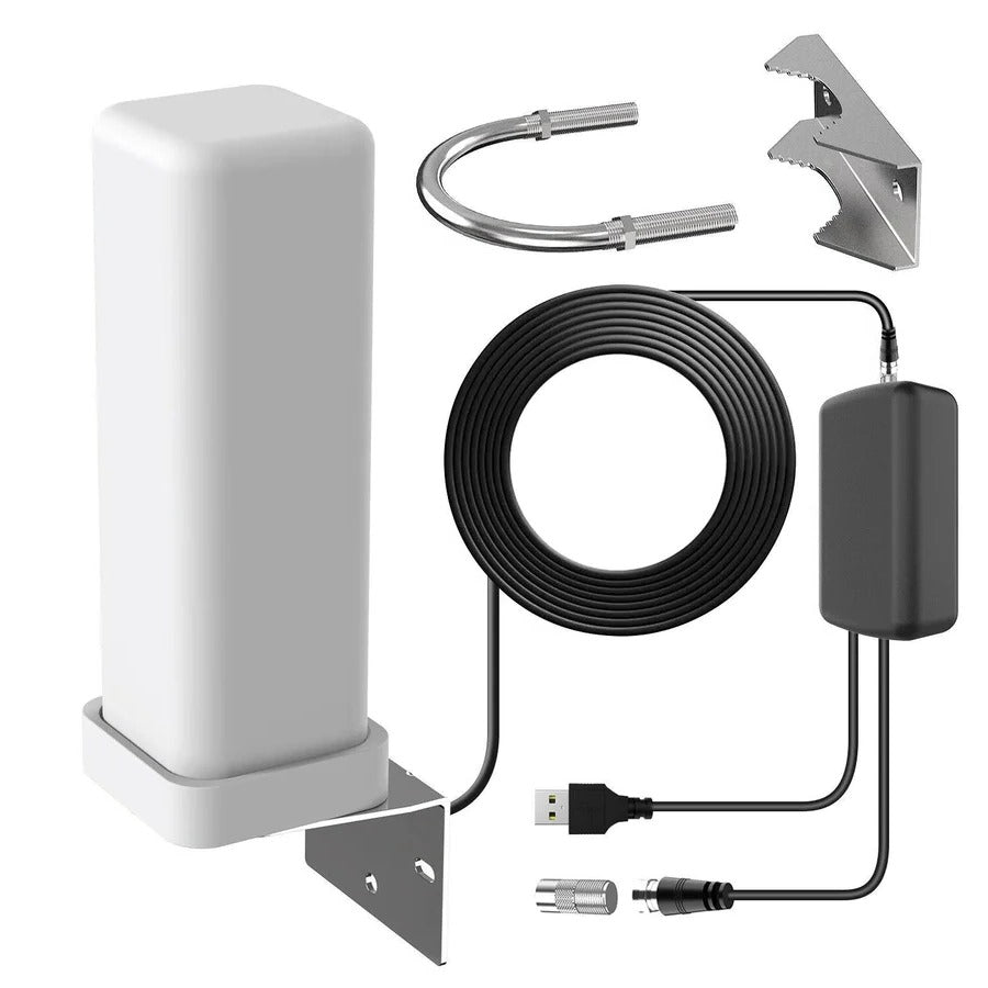 Outdoor Hdtv Antenna Extra Range Signal Reception - Lenila