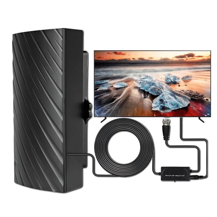 Long Range Hdtv Antenna Indoor Outdoor Reception - Lenila