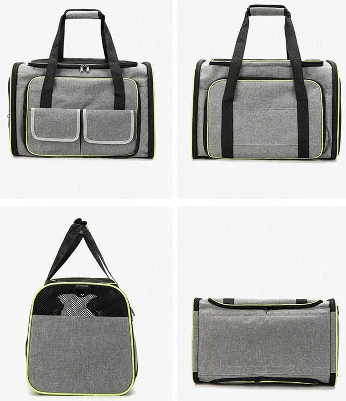 Foldable Pet Carrier Bag Portable Lightweight