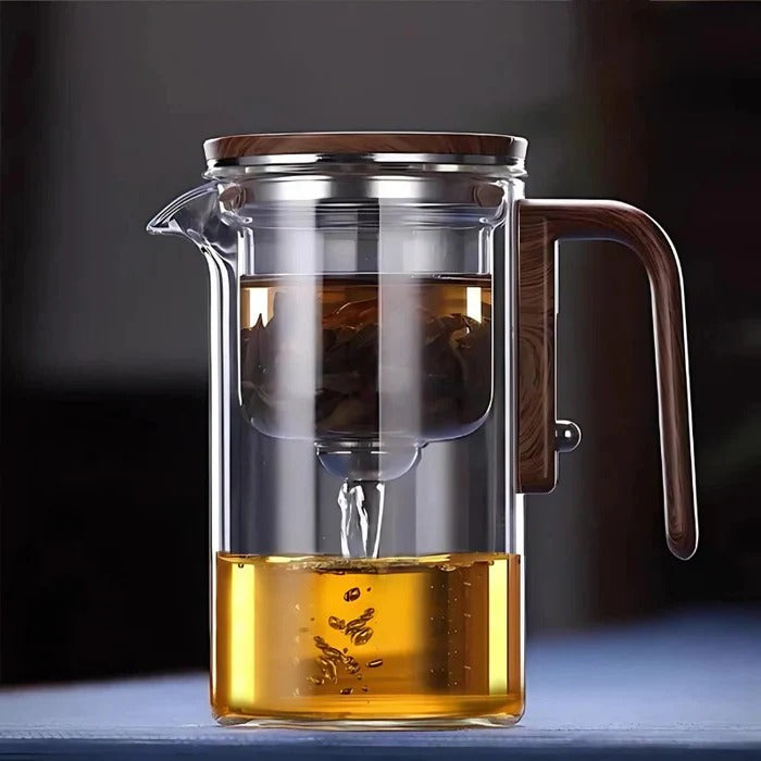 Manual Pour Over Tea Infuser Ceramic Cup Set - Lenila