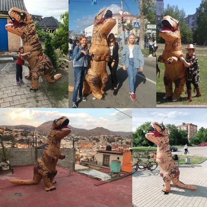 Inflatable Dinosaur Costume Loose Fit