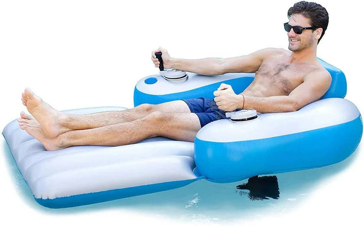 Unisex Inflatable Pool Lounger Floating Recliner - Lenila